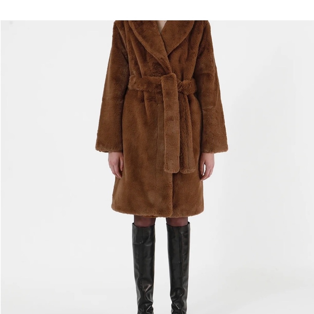SOLD OUT! APPARIS Faux Fur BREE COAT SMALL